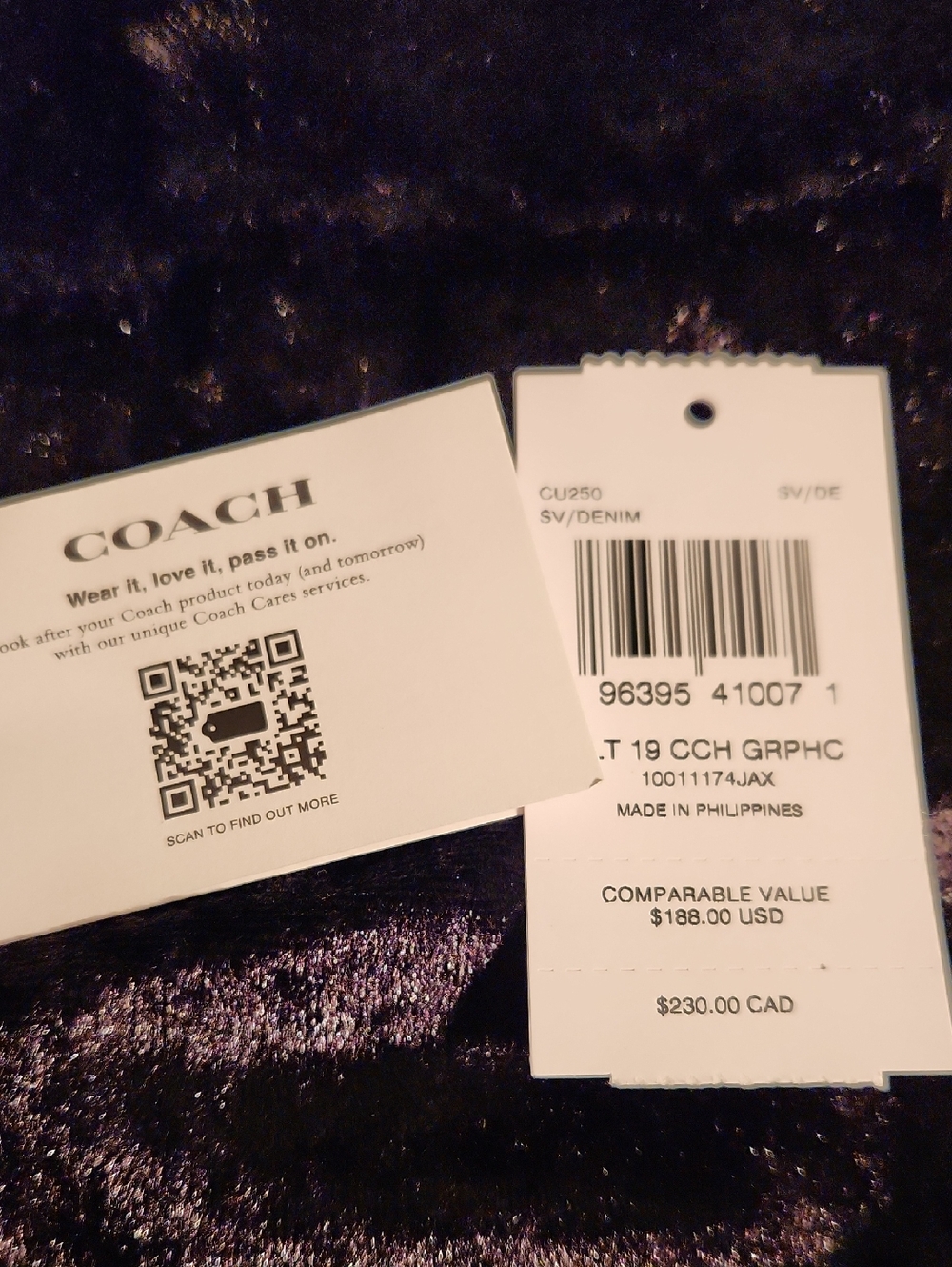 Nwt Coach! Shoulder Bag - Picture 8 of 9